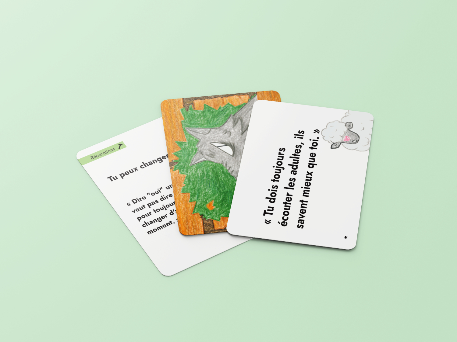 cartes troupeau trompeur